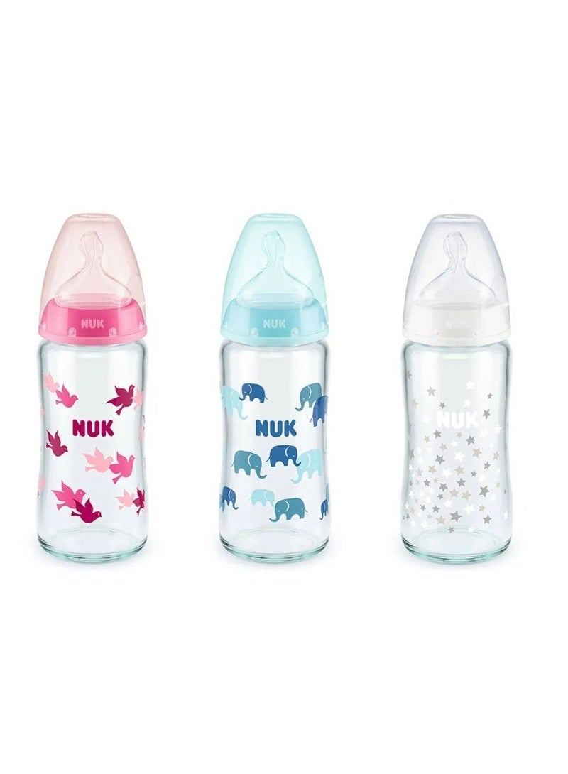 NUK زجاجة رضاعة بيبي اختيار أول + 240 مل (0-6 أشهر) - Image 3